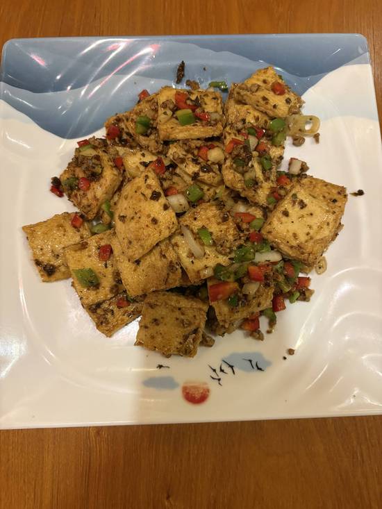 千叶豆腐 – Thousand-Layer Tofu with Ground Beef